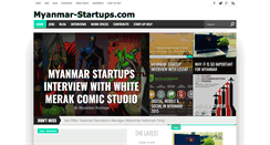 Desktop Screenshot of myanmar-startups.com