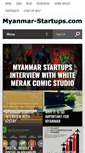 Mobile Screenshot of myanmar-startups.com